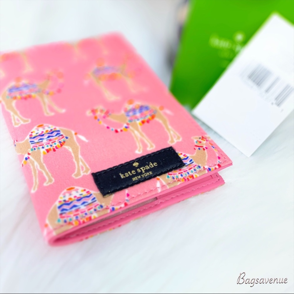 Kate spade camel passport daycation pink multi - Picture 5 of 6